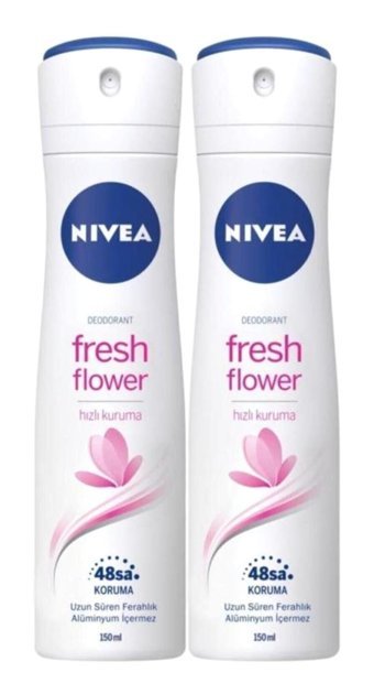 Nivea Sprey Kadın Deodorant 2x150 ml