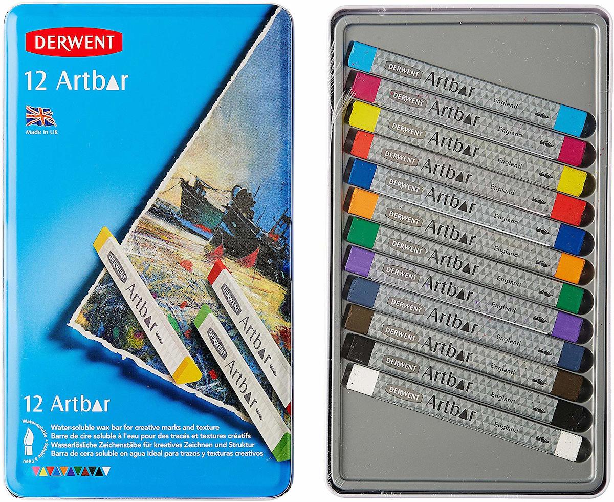 Derwent Artbar 12'li Mum Pastel Boya Seti