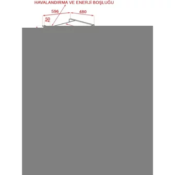 Modilayn Papatya 1 Kapaklı 3 Raflı Çok Amaçlı Dolap Beyaz 168 x 59.6 x 43 cm