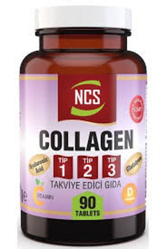 Ncs Hidrolize Collagen Hyaluronic Acid Tablet Kolajen 90 Tablet