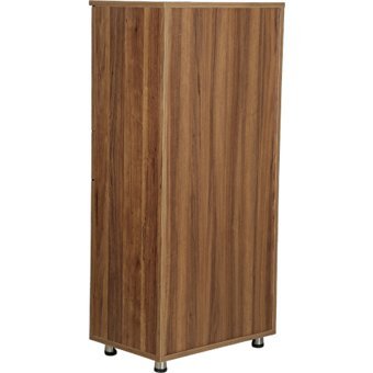 Bengi Ticaret 4 Kapaklı 4 Raflı Çok Amaçlı Dolap Ceviz 180 x 56 x 35 cm