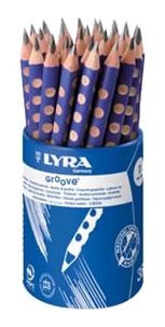 Lyra Groove Graphite Jumbo Üçgen Siyah Kurşun Kalem