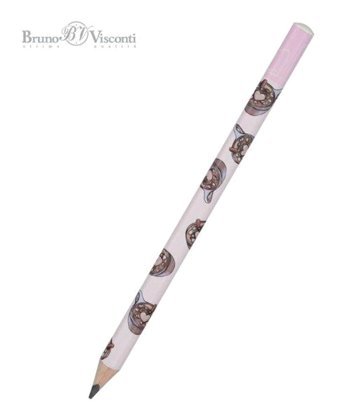 Bruno Visconti Happy Graphix 21-0062/18 Jumbo Siyah 4B Kurşun Kalem