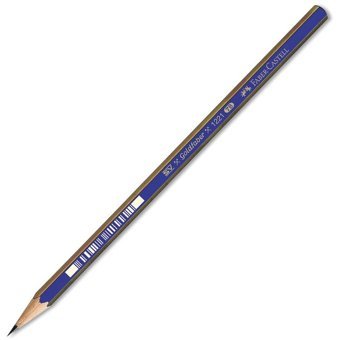 Faber-Castell Goldfaber 1221 Köşeli Siyah 7B Kurşun Kalem Seti