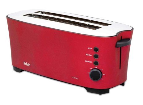 Fakir Ladiva Toaster Kırmızı Ekmek Kızartma Makinesi