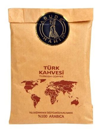 Asude Hanım Sade Orta Kavrulmuş Türk Kahvesi 6x90 gr