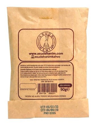Asude Hanım Sade Orta Kavrulmuş Türk Kahvesi 6x90 gr