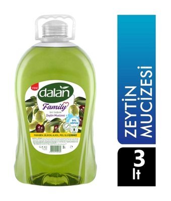 Dalan Family Zeytin Özü Sıvı Sabun 2x3000 ml