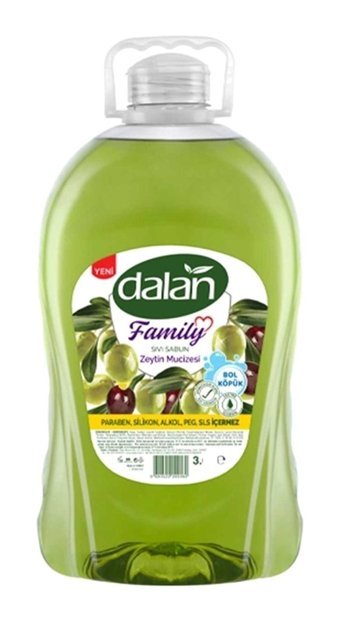 Dalan Family Zeytin Özü Sıvı Sabun 2x3000 ml