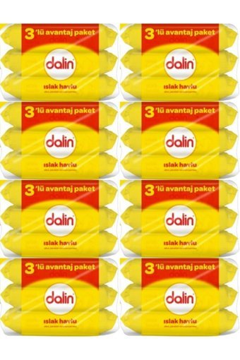 Dalin 8'li Islak Mendil