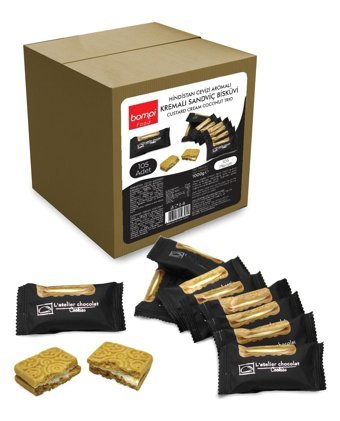 Bompi Bompi Hindistan Cevizli Kremalı Bisküvi 1000 gr