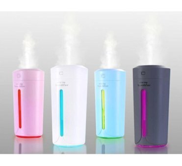 Bood Bd-355 2 W 350 ml Işıklı İyonizerli Taşınabilir Şarjlı Mini Soğuk Buhar Makinesi