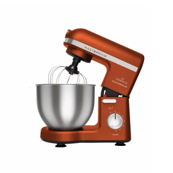 Karaca Mastermaid Chef Paslanmaz Çelik 1500 W 5 lt Standlı Hamur Yoğurma ve Mutfak Şefi Kırmızı