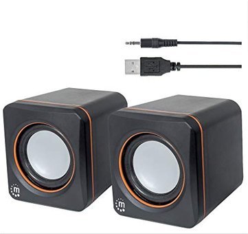 Manhattan USB Kablolu 1+1 Bilgisayar Hoparlörü