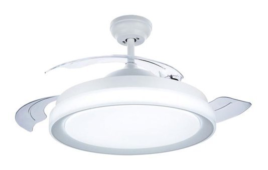 Philips Bliss Işıklı Kumandalı Plastik 3 Kanatlı Açılır Kapanır Beyaz Tavan Vantilatörü