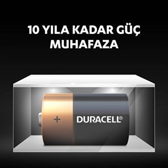 Duracell 5000394076716 LR20 1.5 V Alkalin D / Büyük Pil 2'li