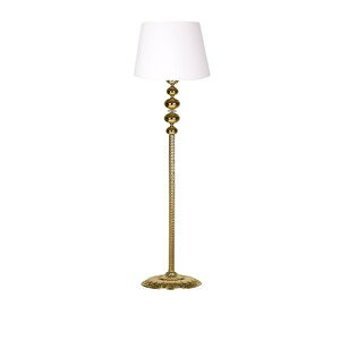 Vinner Gold Metal Ayaklı Tek Ayak Şapka Lambader Beyaz
