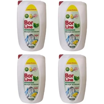 Borline Limon Kokulu El Bulaşık Deterjanı 2x4 lt