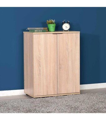 Adore Mobilya 2 Kapaklı 5 Raflı Ceviz 78 x 60 x 34 cm