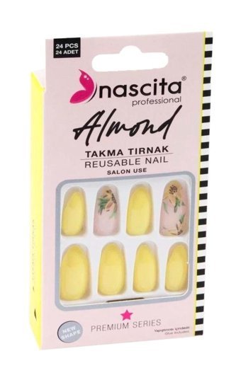 Nascita 153 Çok Renkli 24'lü Takma Tırnak