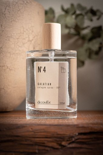 Decovilla Baharatlı Sprey Cam Şişe Kolonya 100 ml