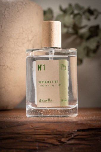 Decovilla Lime Sprey Cam Şişe Kolonya 100 ml