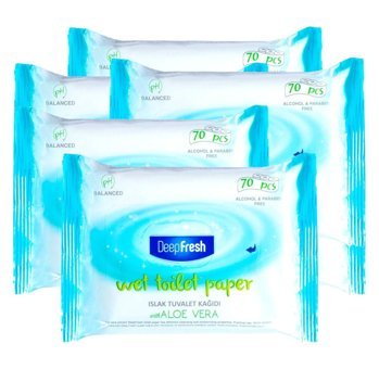 Deep 2 Katlı 6x70 Yaprak Islak Tuvalet Kağıdı