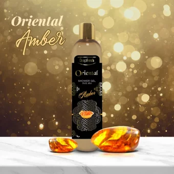 Deep Fresh Amber Duş Jeli 2x400 ml