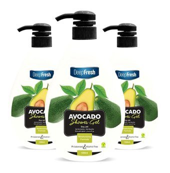 Deep Fresh Avokado Duş Jeli 3x1 lt