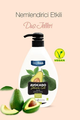 Deep Fresh Avokado Duş Jeli 3x1 lt