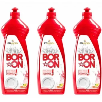 Boron Limon Kokulu El Bulaşık Deterjanı 3x650 ml