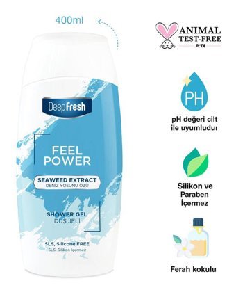 Deep Fresh Deniz Yosunu Duş Jeli 400 ml