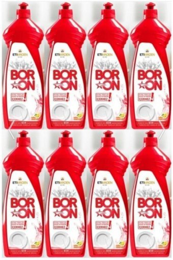 Boron Limon Kokulu El Bulaşık Deterjanı 8x650 ml