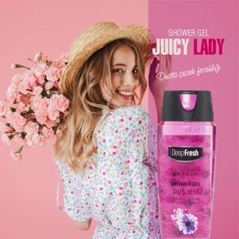 Deep Fresh Juicy Lady Duş Jeli 500 ml