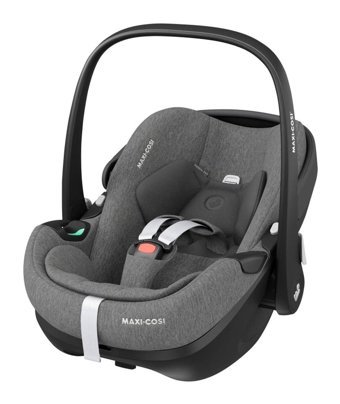 Maxi-Cosi Pebble SlideTech Isofix 360 Derece Dönen 0-13 kg Yatabilen Emniyet Kemerli Oto Koltuğu Gri