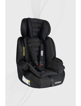 Nioni Space 9-36 kg Yükseklik Ayarlı Emniyet Kemerli Oto Koltuğu Siyah