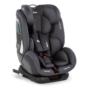 Kraft Omega I-Size Isofix 9-36 kg Yatabilen Oto Koltuğu Koyu Gri