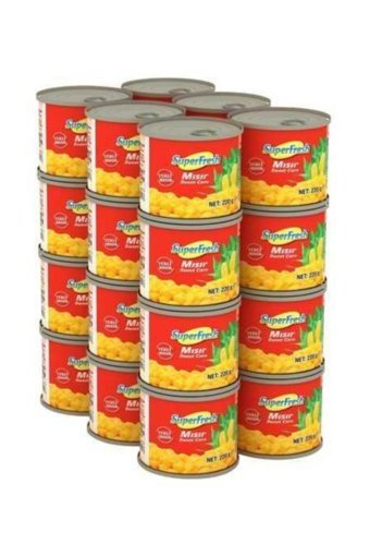 Superfresh Konserve Mısır 24x220 gr
