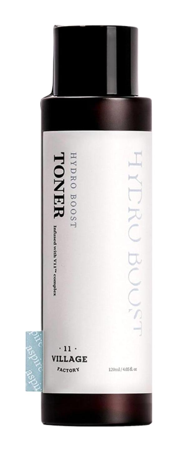 Village 11 Factory Hydro Boost Kuru Ciltler İçin Gözenek Sıkılaştırıcı Yüz Temizleyici Tonik 120 ml