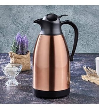 Cooker CKR2026 Çelik 2 lt Çaydanlık Termos Bakır