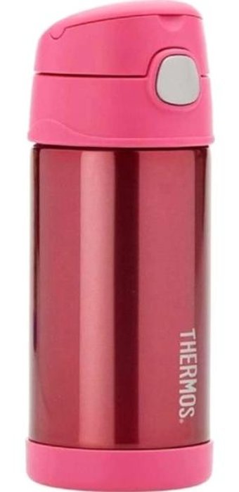 Thermos F401 Funtainer Ss Çelik 355 ml Matara Pipetli Termos Pembe