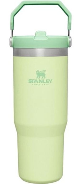 Stanley The Iceflow Flip Straw Çelik 890 ml Bardak Pipetli Termos Sarı