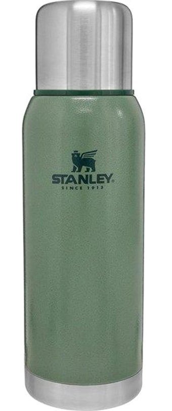 Stanley Adventure Çelik 1 lt Matara Termos Hammertone Green