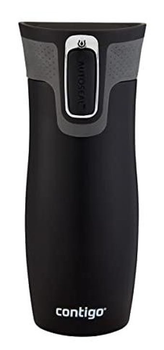 Contigo West Loop Termal Mug Çelik 470 ml Bardak Termos Siyah