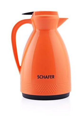 Schafer Kitchenhouse Cam 1 lt Çaydanlık Termos Turuncu