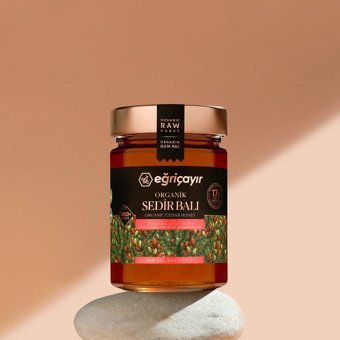 Eğriçayır Organik Sedir Balı 450 gr