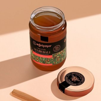 Eğriçayır Organik Sedir Balı 850 gr
