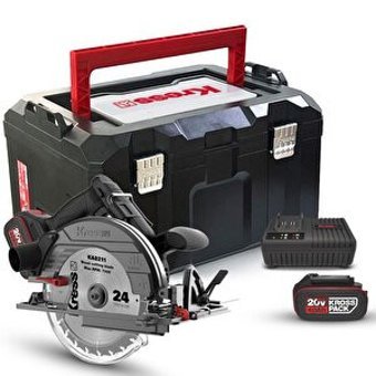 Kress Kue 15 5500 devir/dk 185 mm Açılı Kesim Kablosuz Akülü Elektrikli Daire Testere