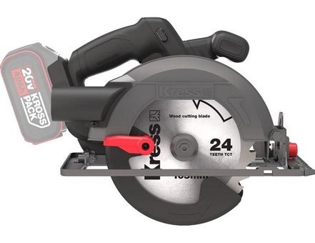 Kress Kue 12.9 5200 devir/dk 165 mm Açılı Kesim Kablosuz Akülü Elektrikli Daire Testere