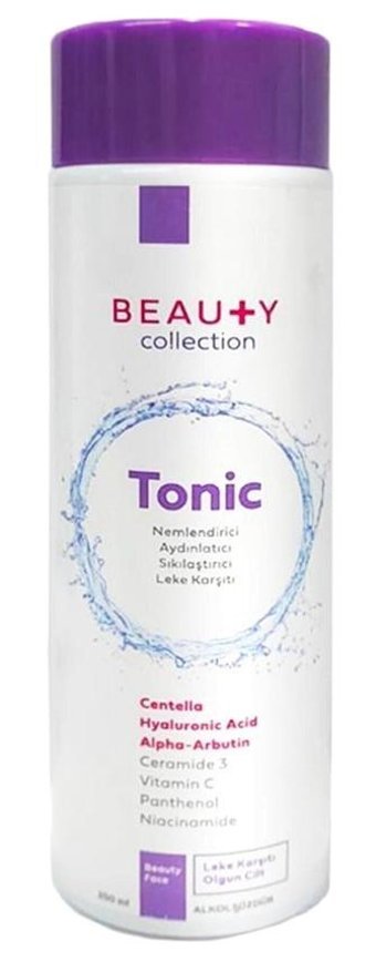 Beauty Collection Tüm Cilt Tipleri İçin Gözenek Sıkılaştırıcı Leke Giderici Likit Tonik 201 ml
